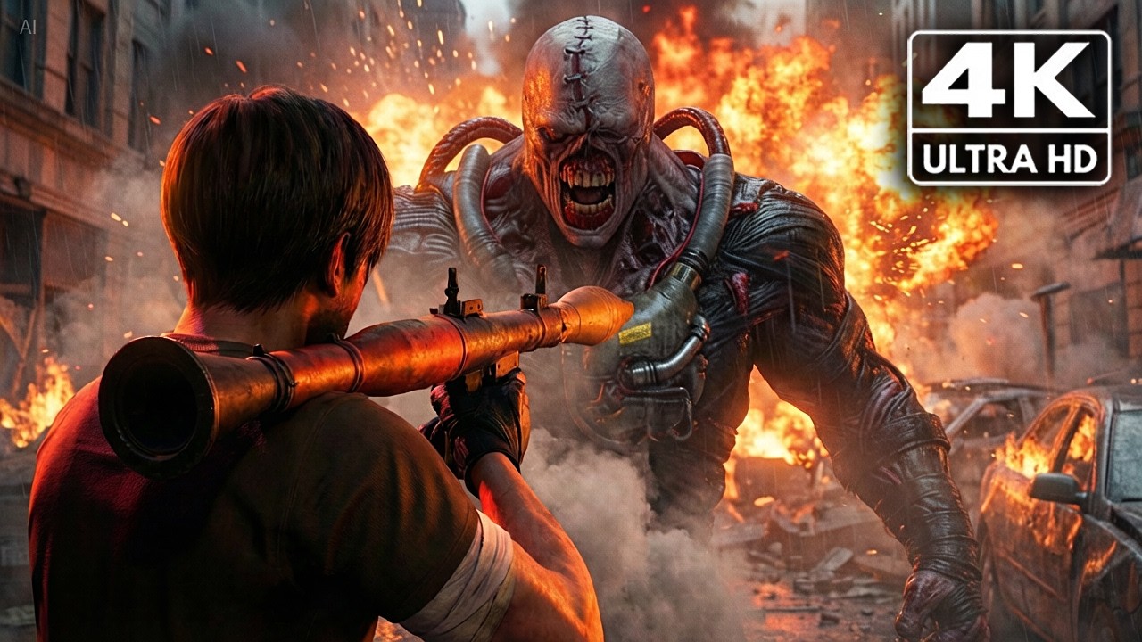 RESIDENT EVIL Raccoon City Outbreak FULL MOVIE (2025) Horror Zombie 4K-ULTRA HD