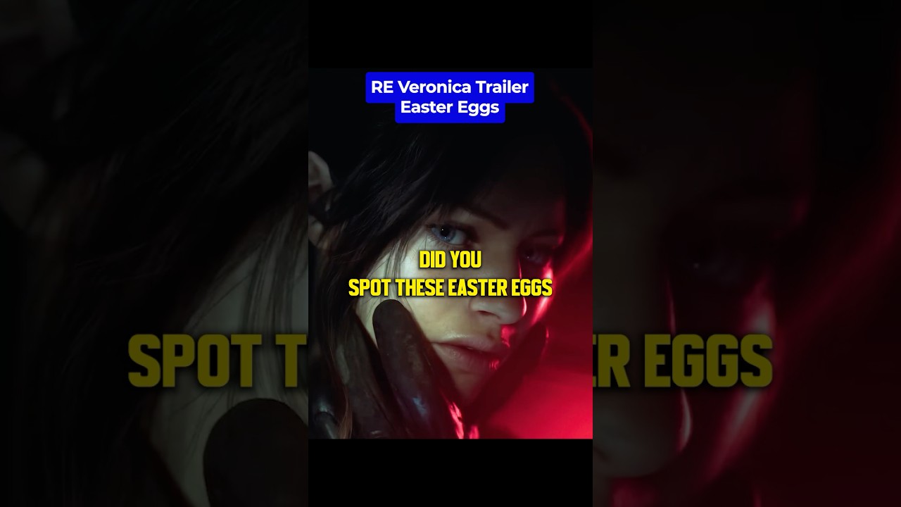 Resident Evil Veronica Trailer Easter Eggs