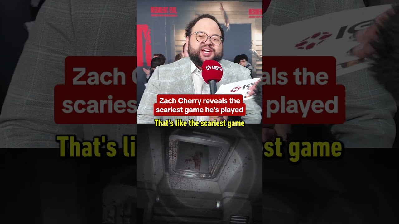 Resident Evils Zach Cherry wants to join another scary game franchise Presented by @AlienwareChannel