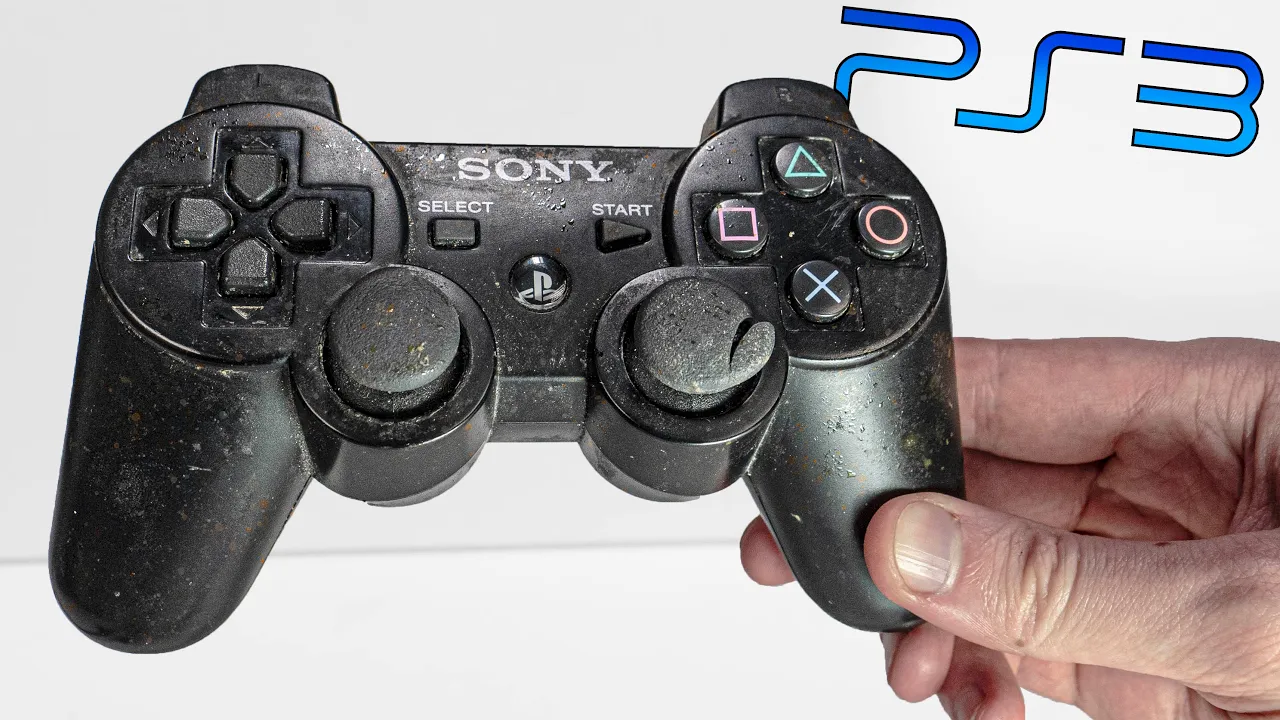 Restoring a Disgusting PlayStation 3 Controller