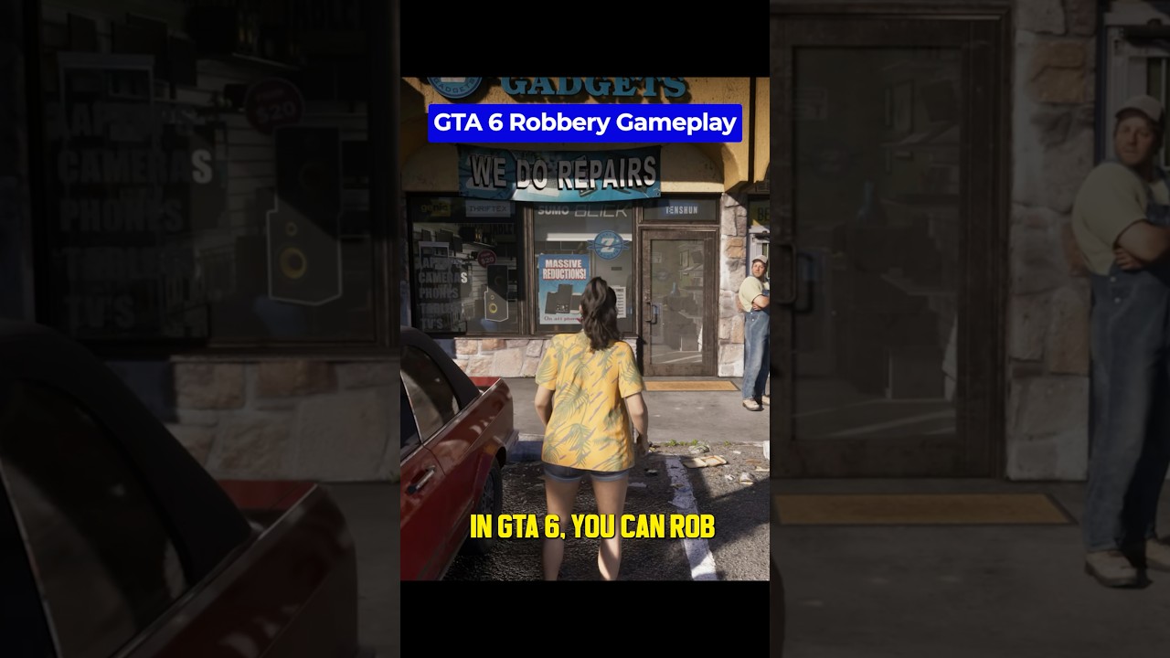 Robbing Stores in GTA 6