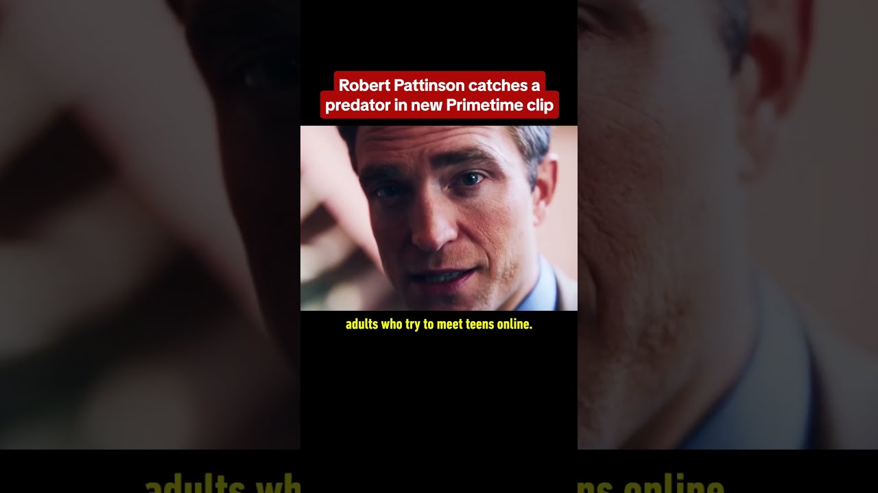 Robert Pattinson plays To Catch a Predator host Chris Hansen in A24's Primetime.