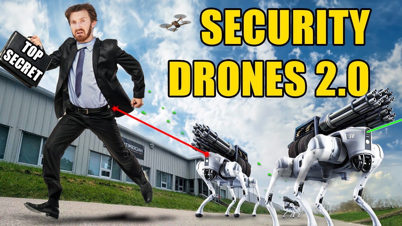 Robots vs Thieves - My new security system