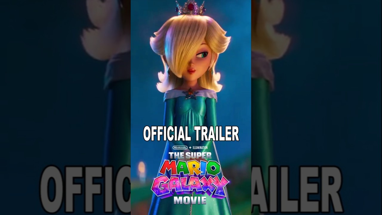 Rosalina’s First Scene in The Super Mario Galaxy Movie! 👑✨