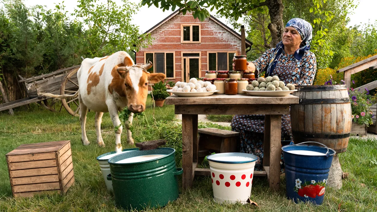 Rustic Desserts Made with Fresh Cow’s Milk...