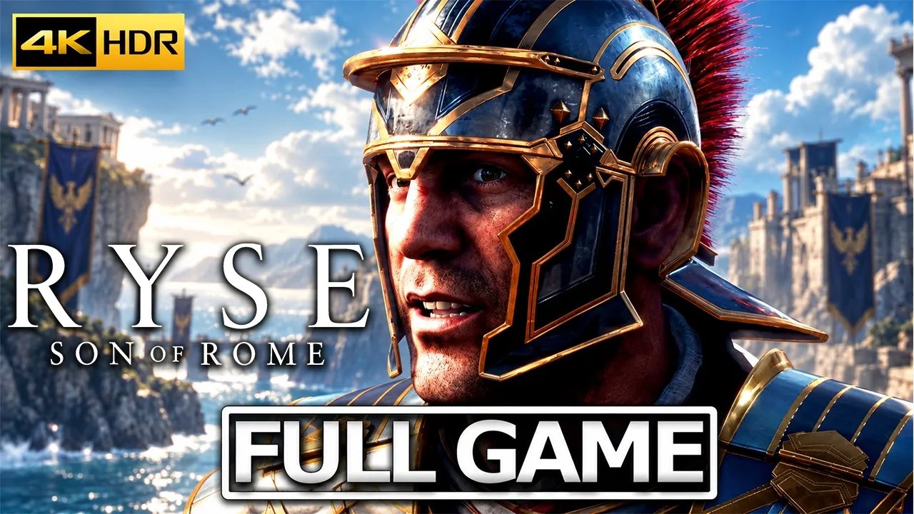 RYSE: SON OF ROME Gameplay Full Walkthrough / No Commentary 【FULL GAME】4K HDR