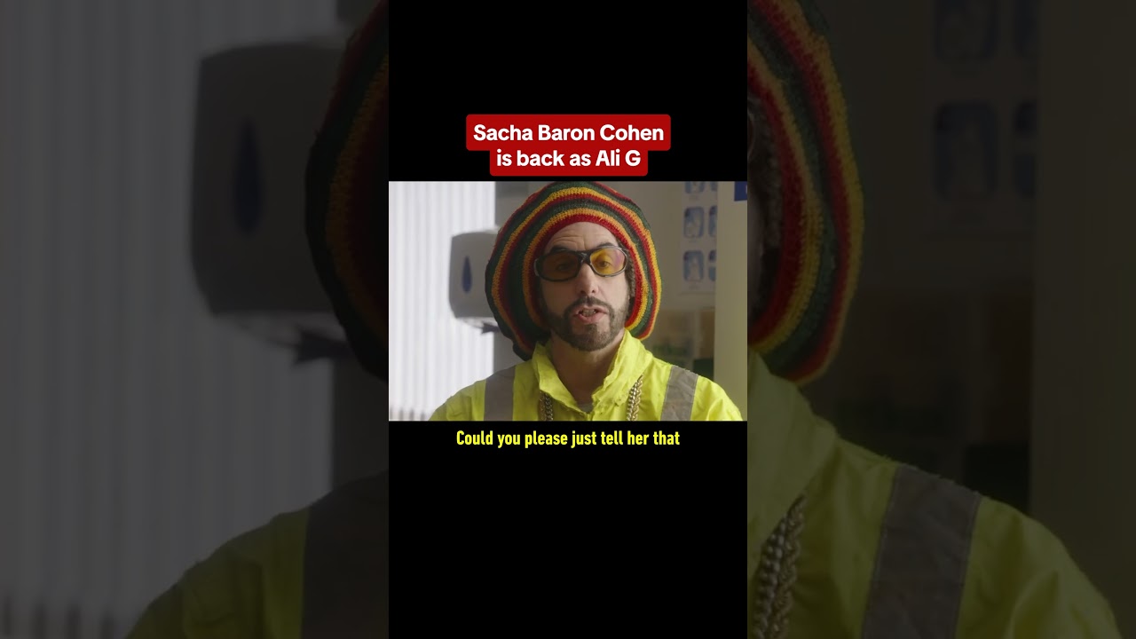 Sacha Baron Cohen is directing his first feature film Ali G: Who Iz I? #sachabaroncohen #alig #movie