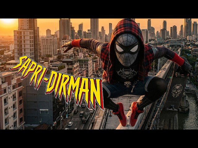 SAPRI-DIRMAN (Film Parody AI) Spiderman Indonesia by AntVideograph