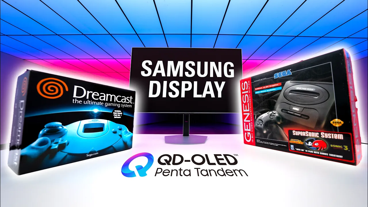 SEGA on QD-OLED