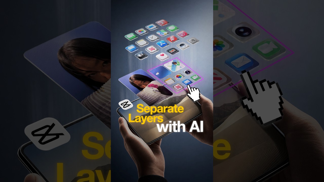 Separate Layers with ONE CLICK (using AI)