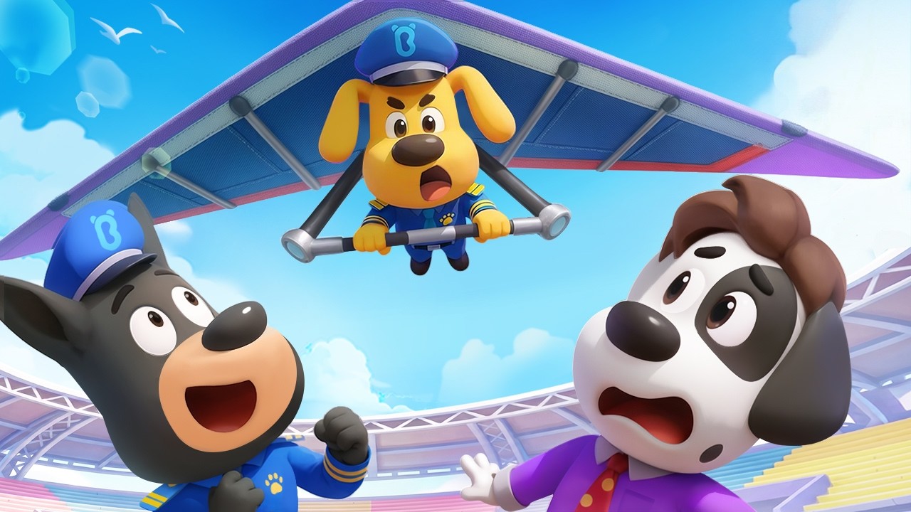 Sheriff from the Sky | Police Rescue Mission | Sheriff Labrador | Kids Cartoon | BabyBus