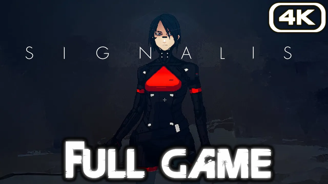 SIGNALIS Gameplay Walkthrough FULL GAME (4K 60FPS) No Commentary