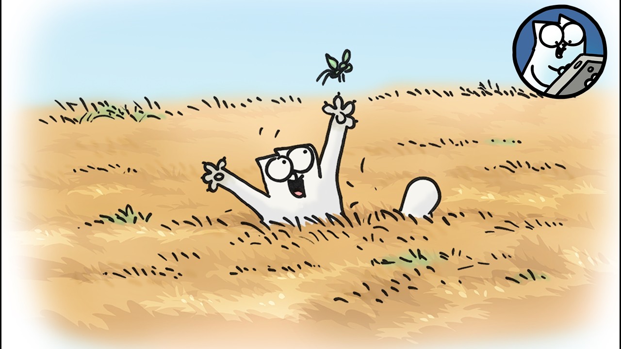 Simon's Cat Loves the Great Outdoors | Colour Episodes | Simon's Cat Extra