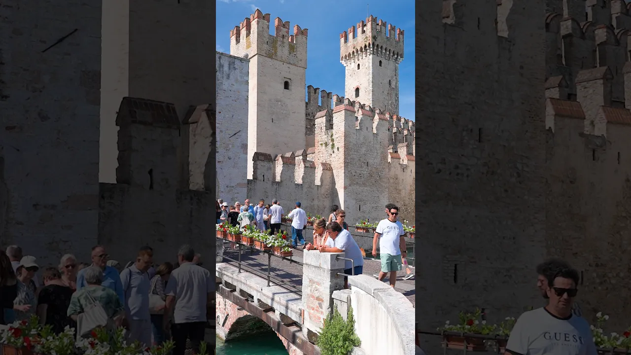 Sirmione, Italy 🇮🇹 The Most Beautiful Town on Lake Garda #shorts
