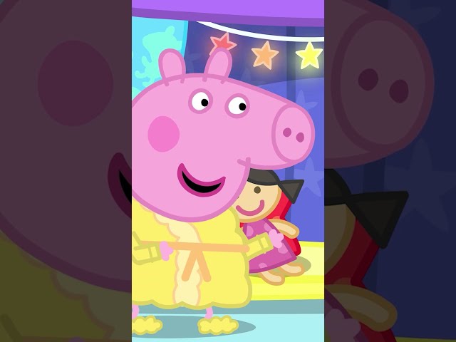 Sleepover With Cousin Chloe #PeppaPig #Shorts