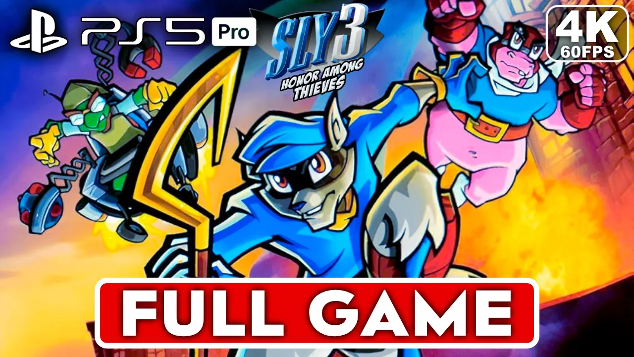 SLY 3 Gameplay Walkthrough FULL GAME [4K 60FPS PS5 PRO] - No Commentary