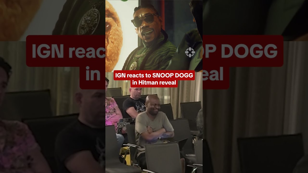 Snoop Dogg is coming to Hitman! #gamescom2026 #openingnightlive #hitman #snoopdogg #reaction