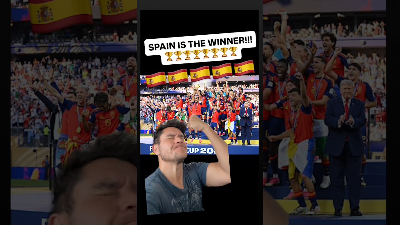 SPAIN WON THE WORLD CUP
