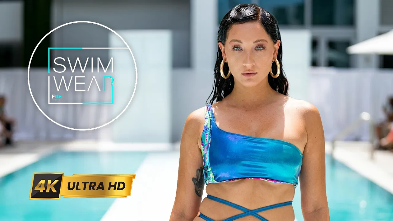 SPICY MUJER Flying Solo Swimweek 2022 Miami - 4K Remaster