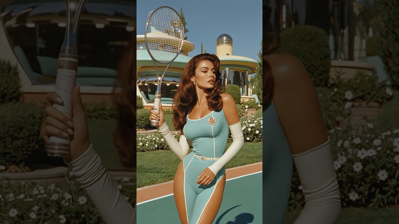 Spring Sports in Retrofuturist American Suburbs | Retro Sci-Fi Short