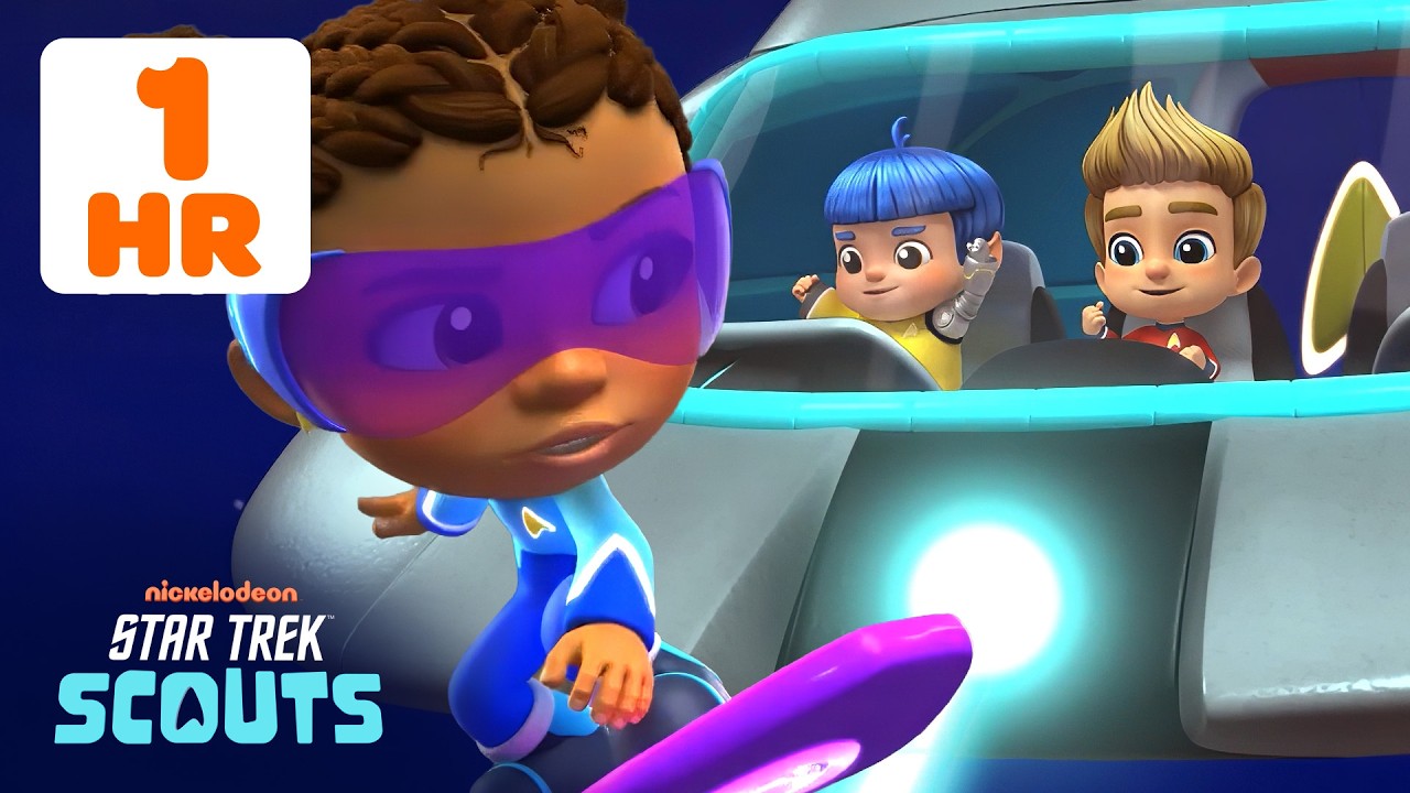 Star Trek: Scouts Best Rescues in Space! 🚀 w/ Roo | 1 Hour Compilation | Nick Jr.