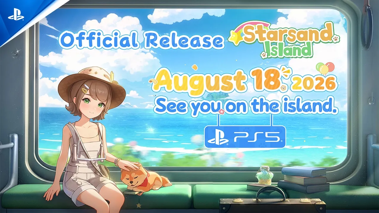 Starsand Island - Release Date Reveal Trailer | PS5 Games