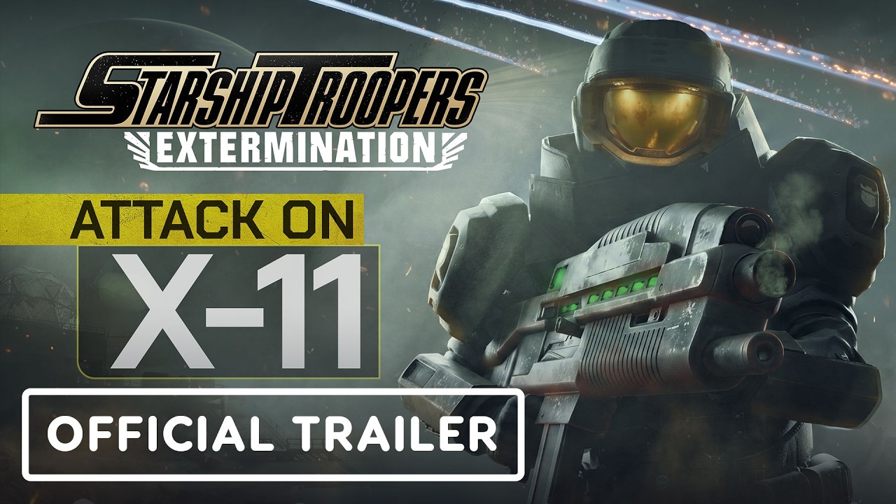 Starship Troopers: Extermination - Official 'Attack on X-11' Trailer