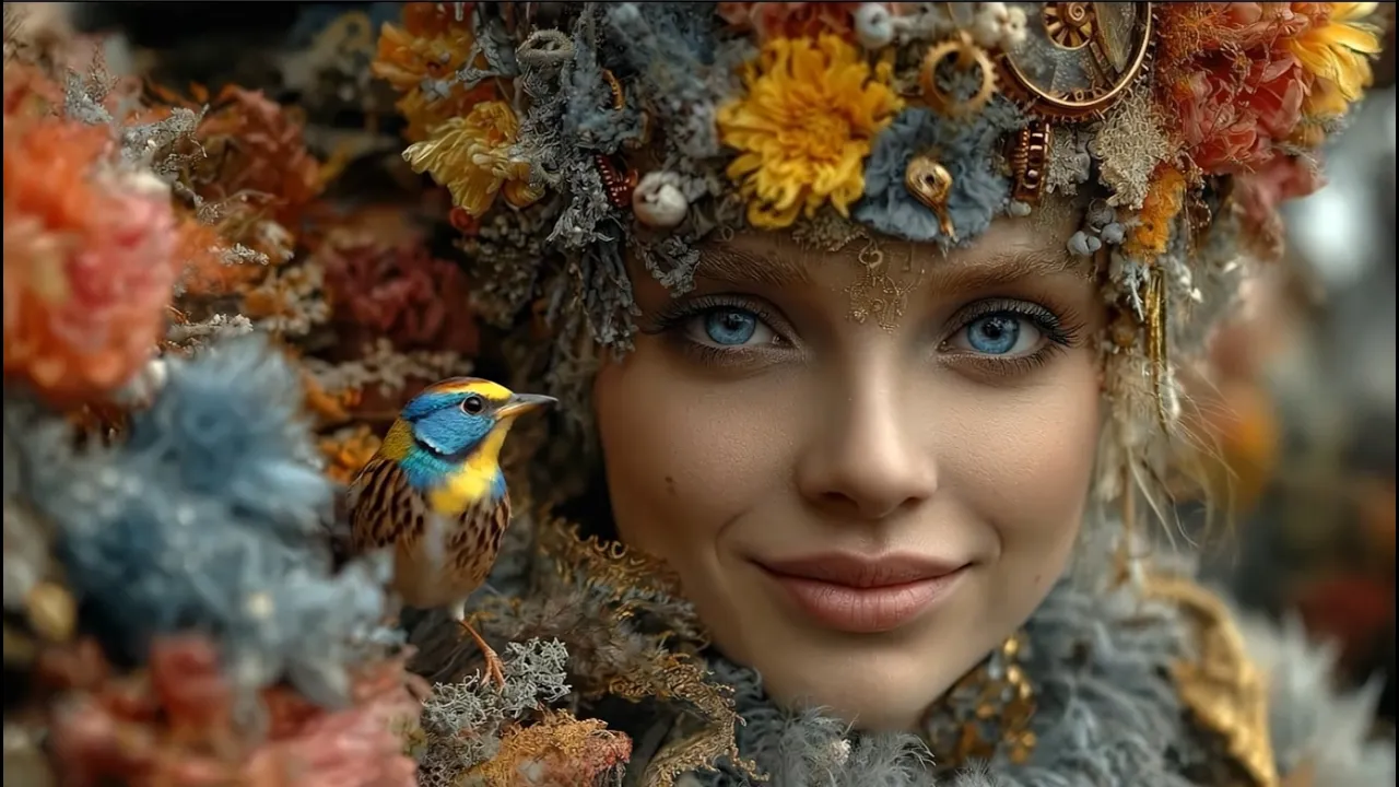 Steampunk Harmony: When Technology Breathes with Nature | AI Short Film