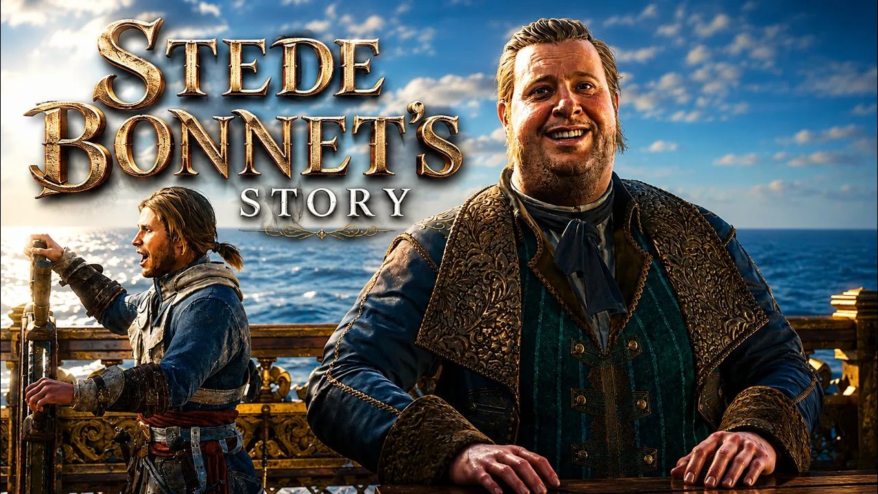 STEDE BONNET'S STORY Assassin's Creed 4 Black Flag Resynced 4K 60FPS Ultra HD