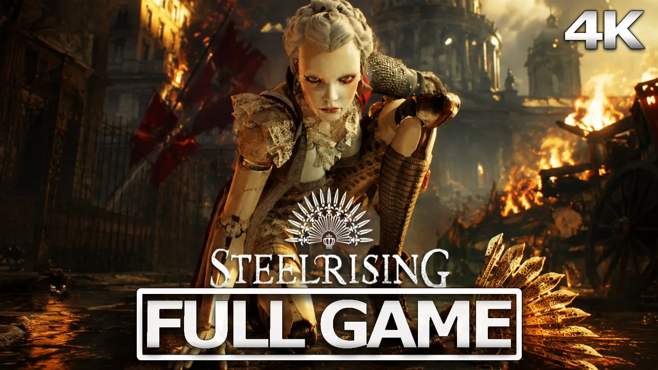 STEEL RISING + DLC Full Gameplay Walkthrough / No Commentary【FULL GAME】4K 60FPS Ultra HD