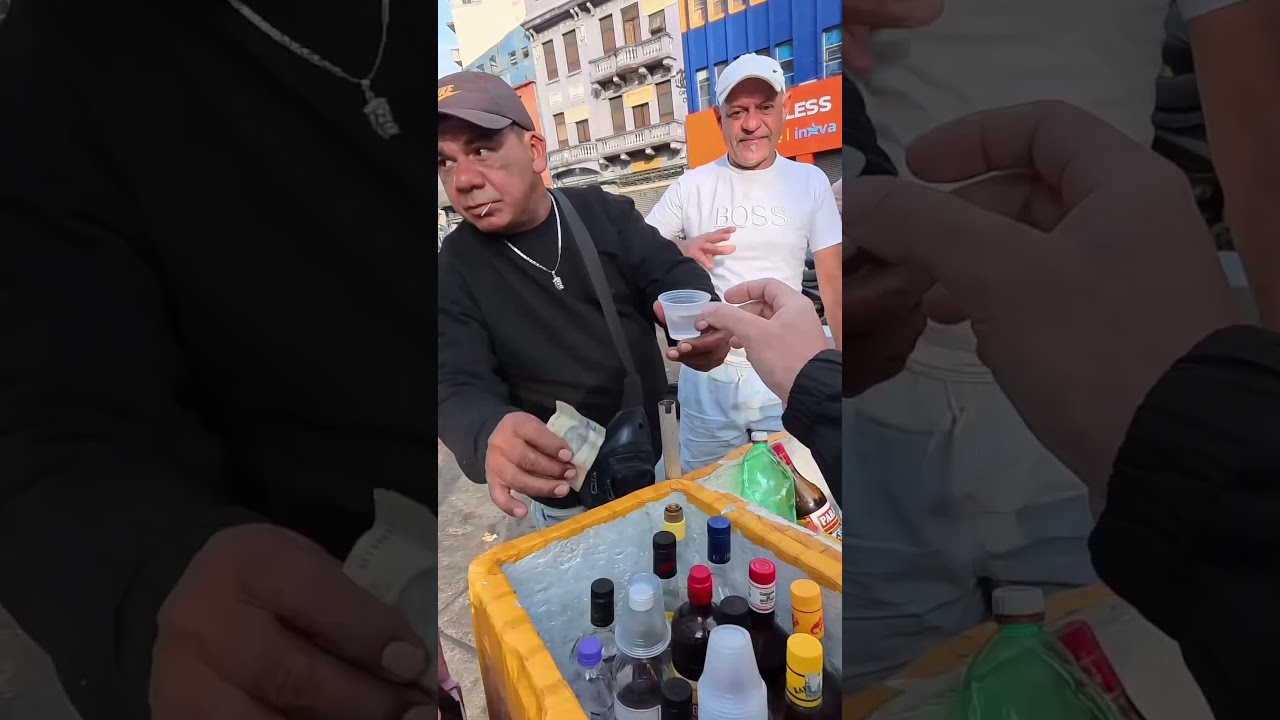 Street Cashaça in Sao Paulo! 🇧🇷