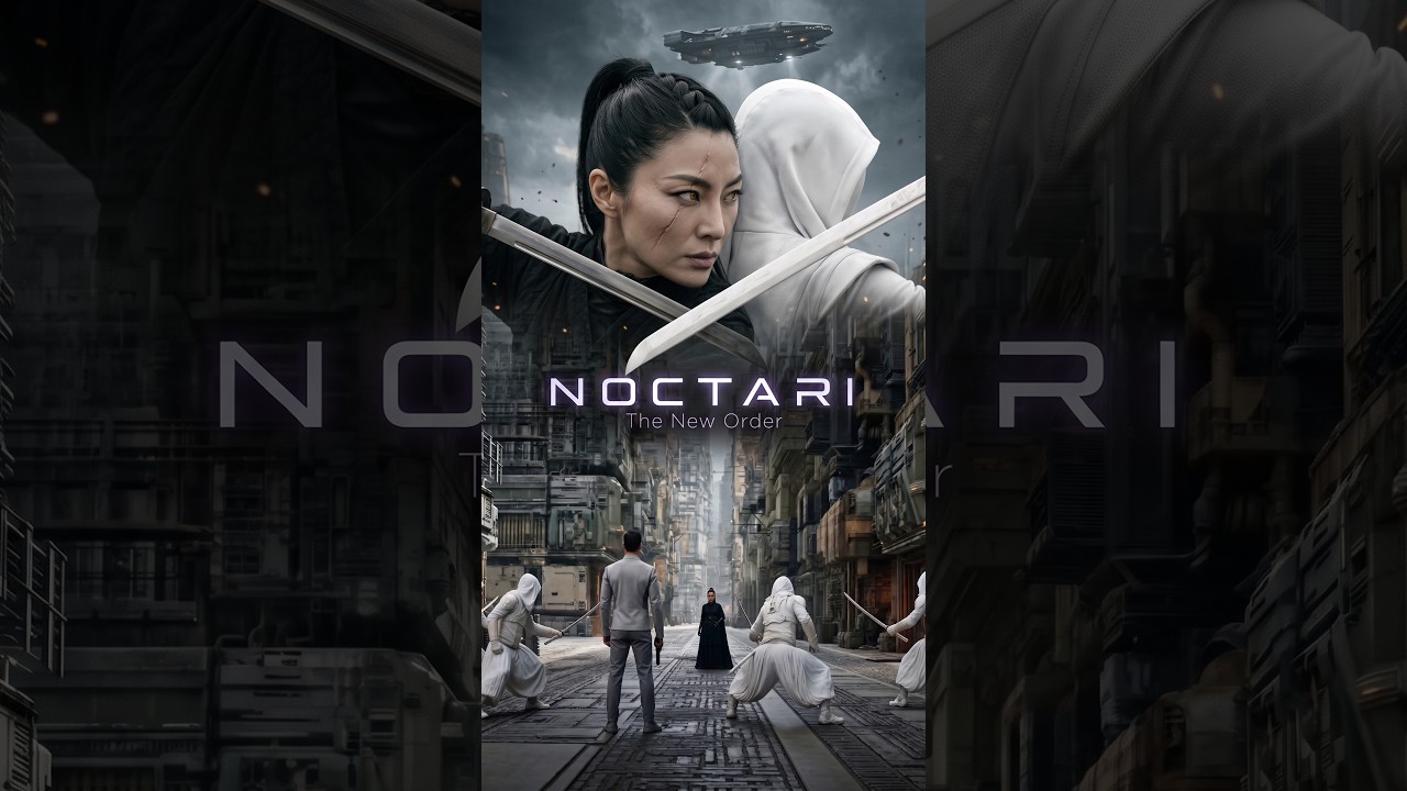 Street Fight - NOCTARI 4 - Sci-fi action fantasy series. Samurai, Ninja street fight from NOCTARI 4