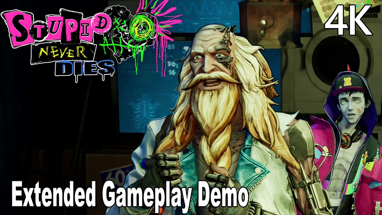 Stupid Never Dies Extended Gameplay Demo 4K