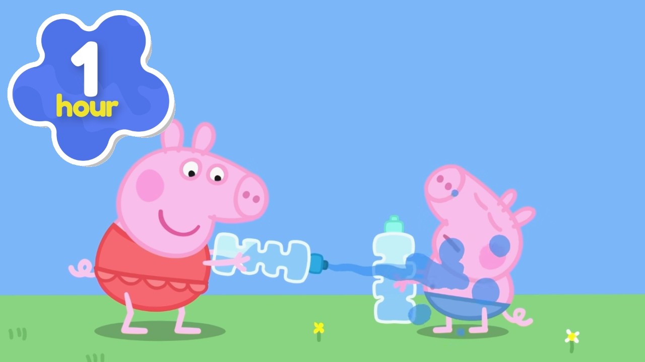 ☀️ Summer Games & SPLASHES! 💦 Peppa Pig Full Episodes | 1 Hour