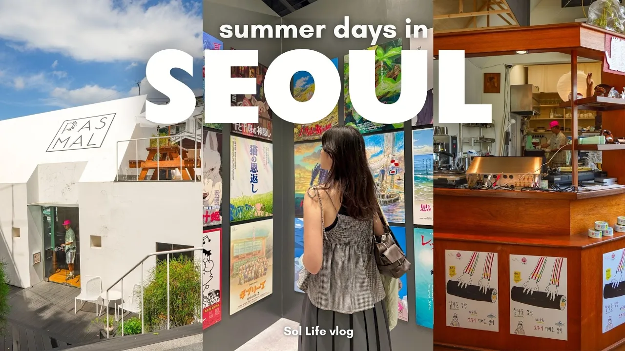 Summer in Seoul | week of cafe hopping & museums, picnics & Staycation Apartment Tour