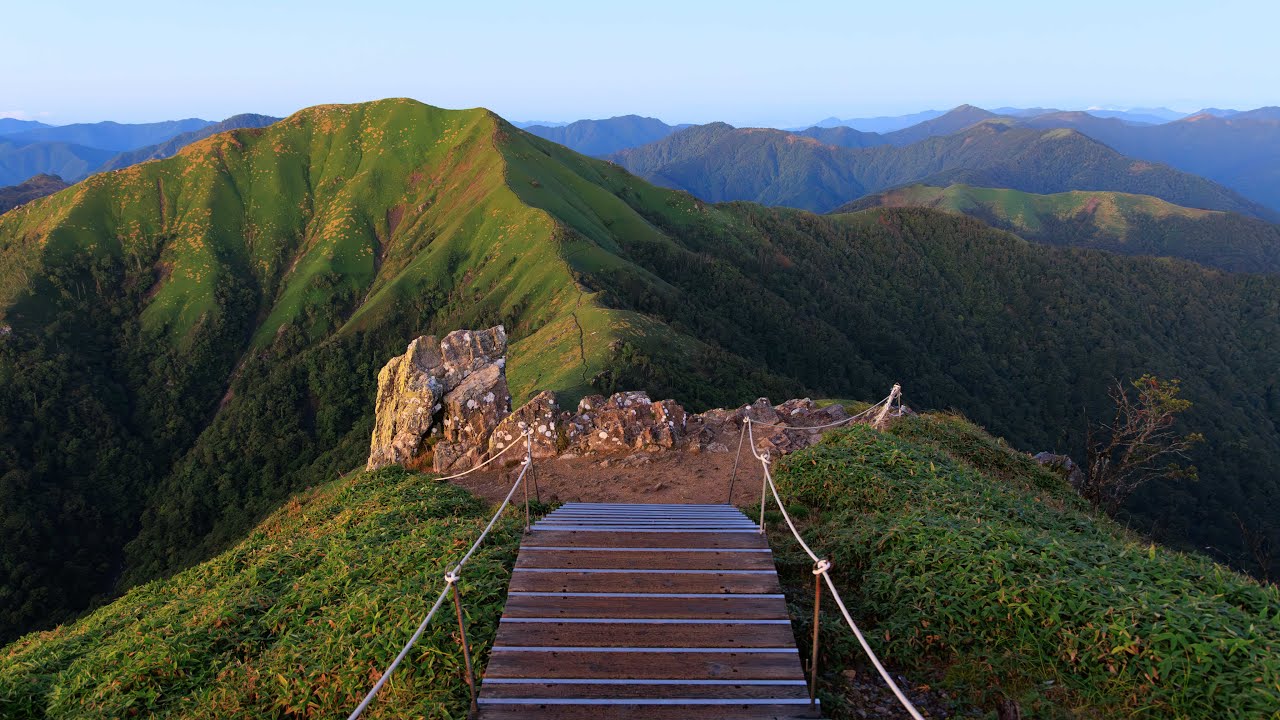 Summit Sunrise and Hike Down Mount Tsurugi | Shikoku, Japan