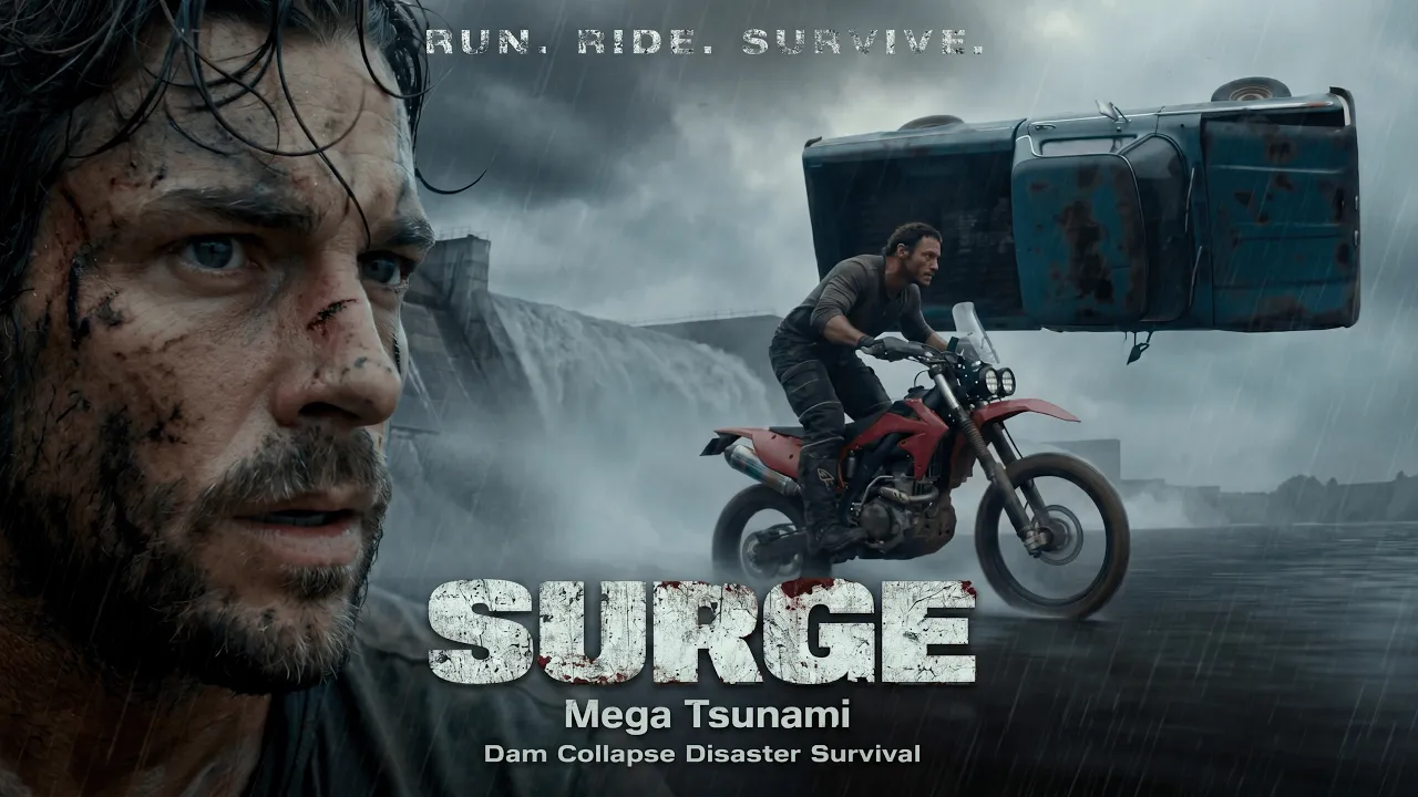 🌊 SURGE: MEGA TSUNAMI | Dam Collapse Disaster Survival | 2026 Full Movie | English | 4K UHD