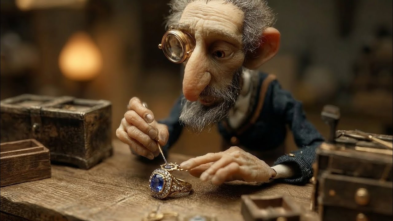 Surreal AI Film • In This Town, Every Gem Has a Soul ✨ (4K)