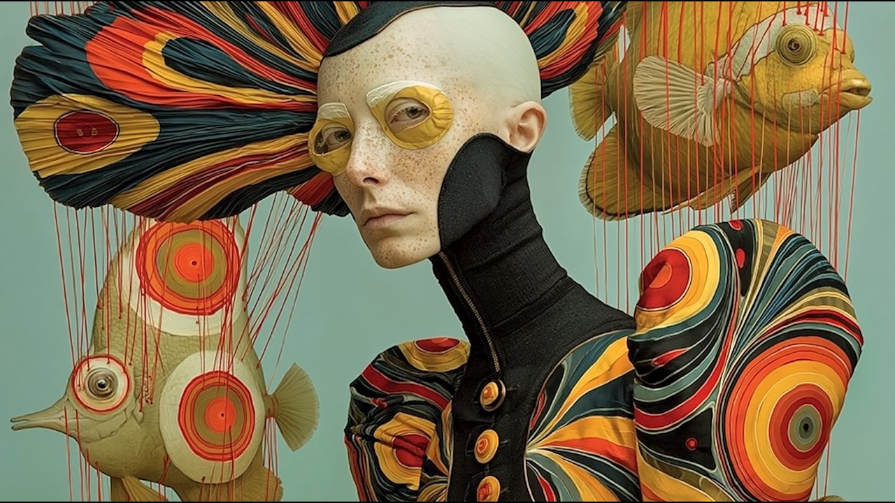 Surreal and Abstract Dreamscape | Kelly Boesch - Mistress of Nonsense | 4K