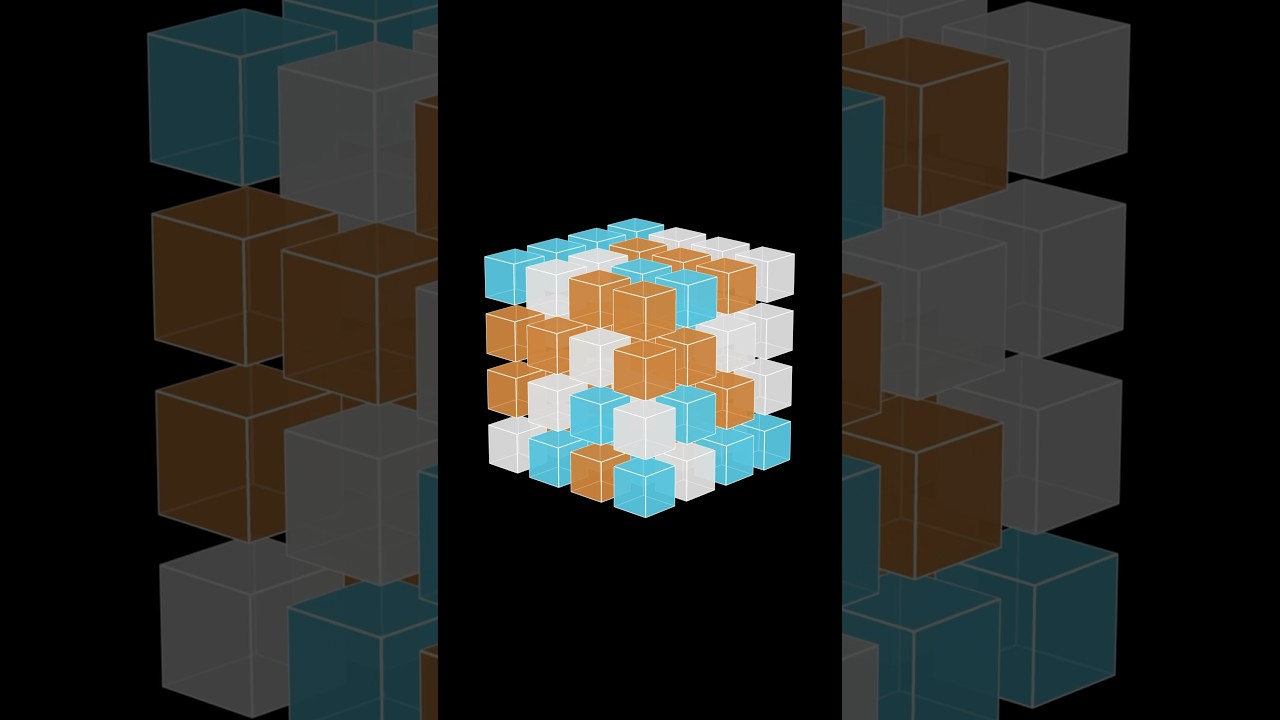 The 64 sugar cubes puzzle