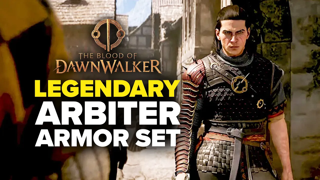 The Blood of Dawnwalker - How to get Arbiter Legendary Armor Set