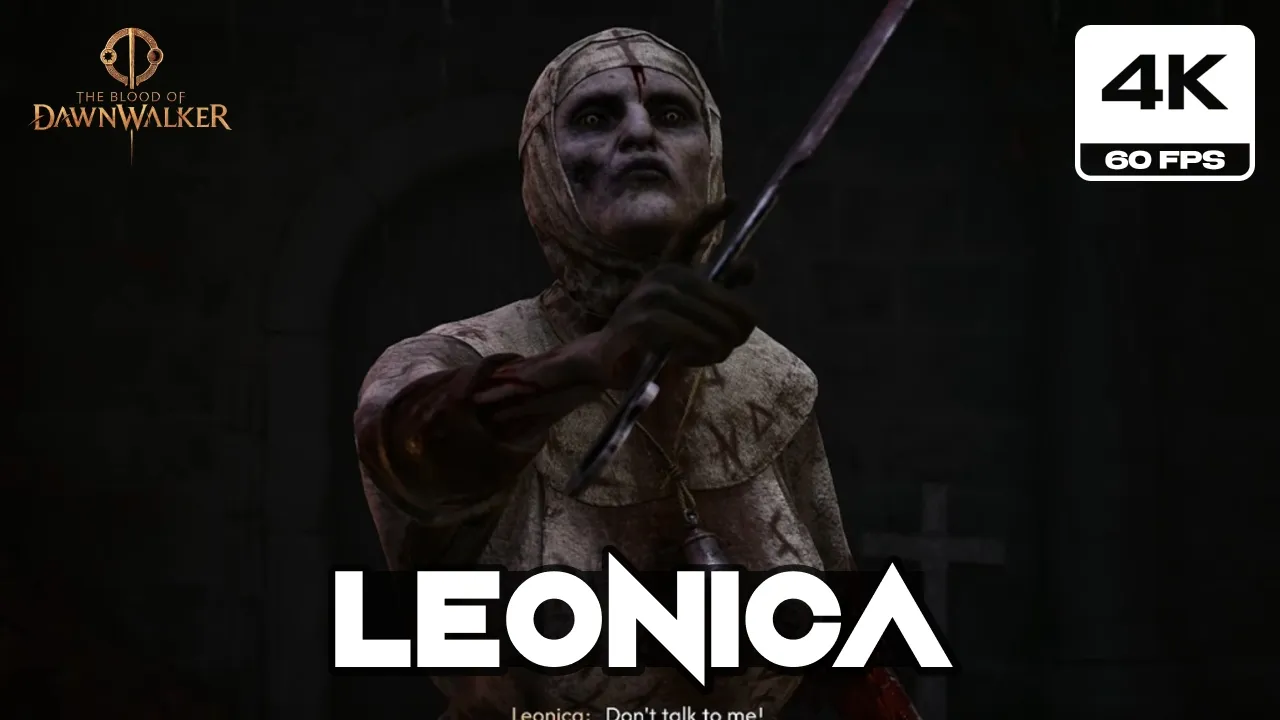 The Blood of Dawnwalker - Leonica Boss Fight (4K 60FPS)