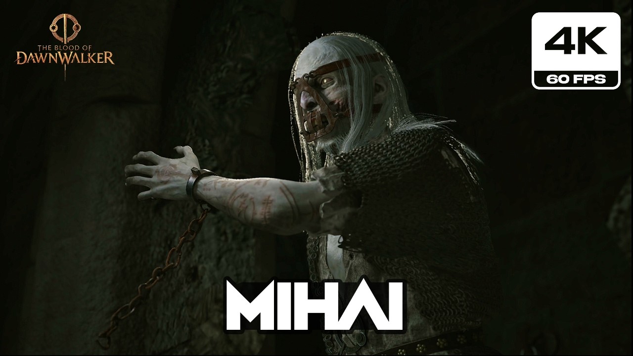 The Blood of Dawnwalker - Mihai The First Dawnwalker Boss Fight (4K 60FPS)