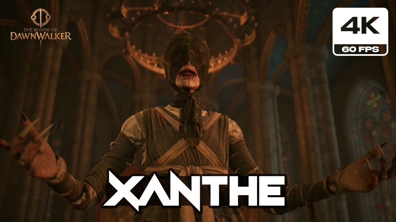 The Blood of Dawnwalker - Xanthe Boss Fight (4K 60FPS)