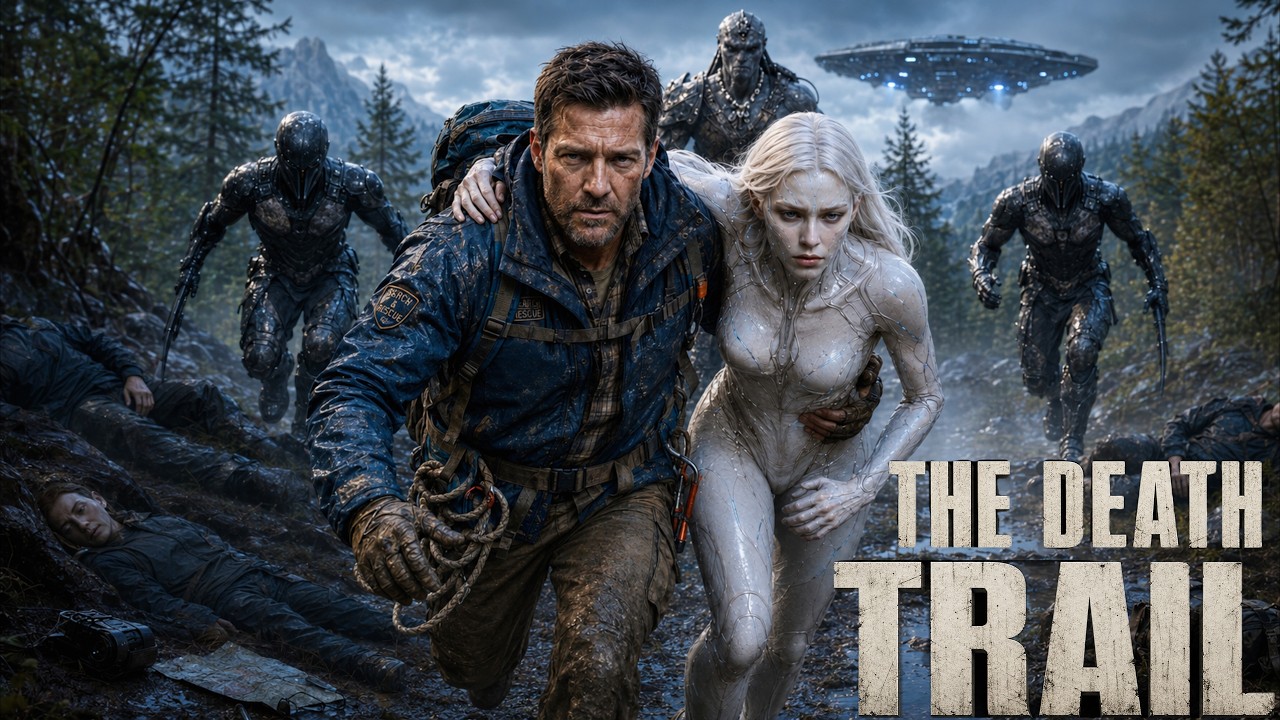 THE DEAD TRAIL | A Mountain Guide Accidentally Enters an Alien War | Full Sci-Fi Movie