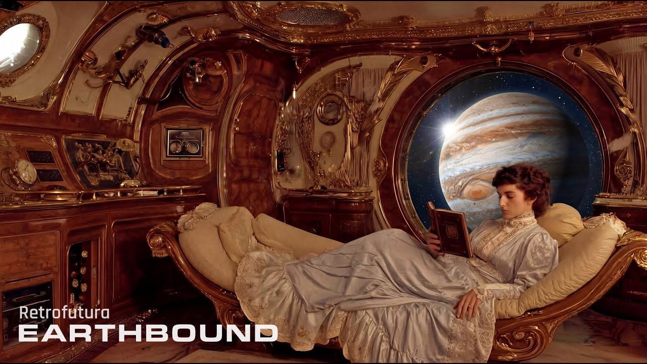 The Glass Starship: Space Voyage Back to Earth | AI 4K — Retrofutura