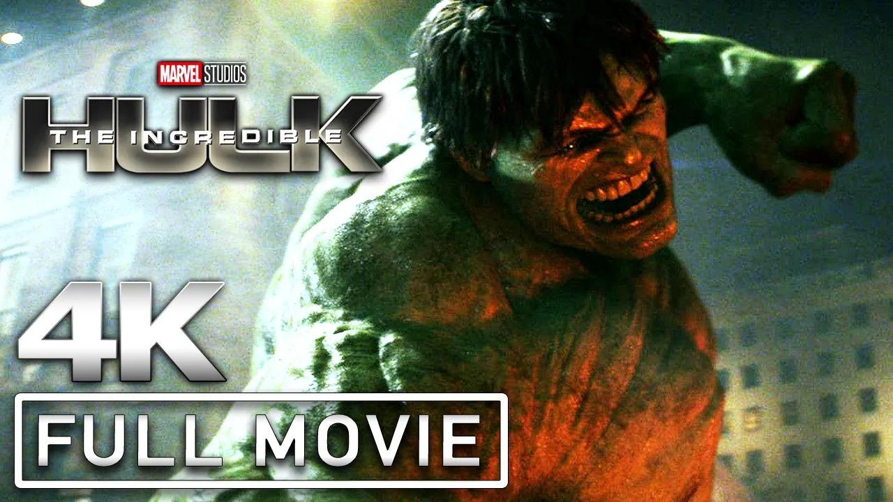 THE INCREDIBLE HULK (2008) All Cutscenes (Full Game Movie) 4K 60FPS Ultra HD