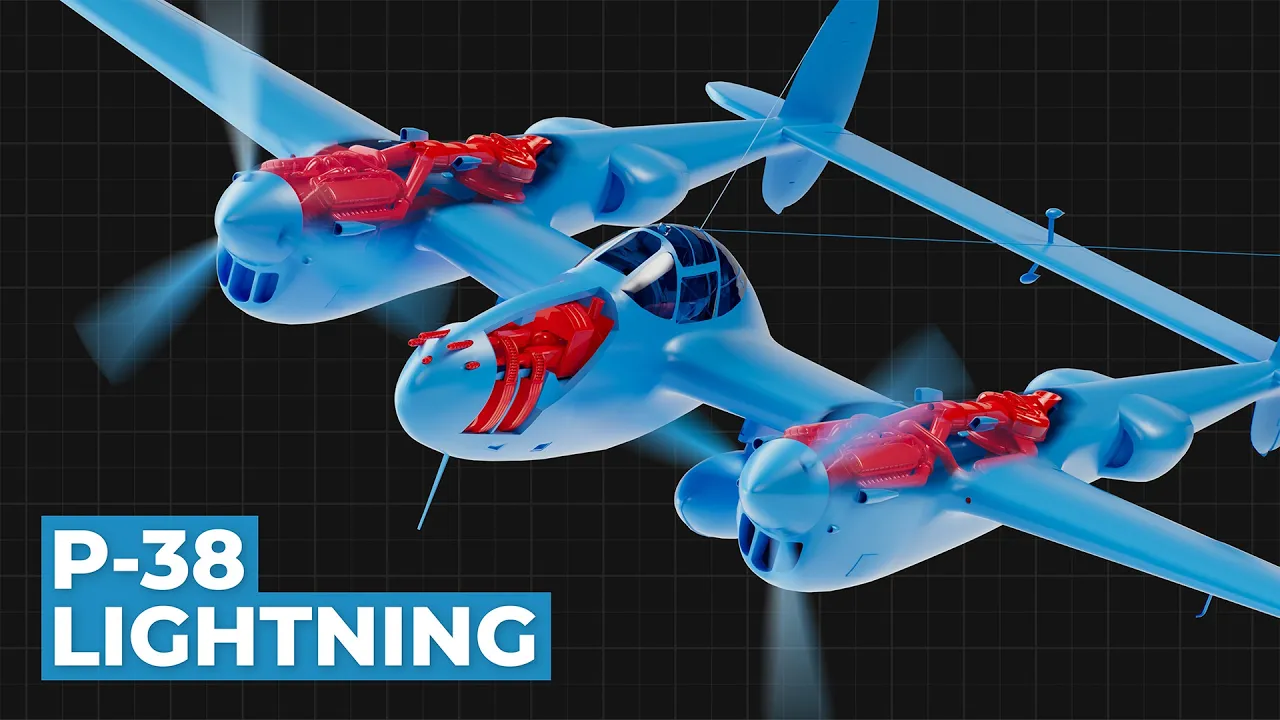The Insane Engineering of the P-38 Lightning