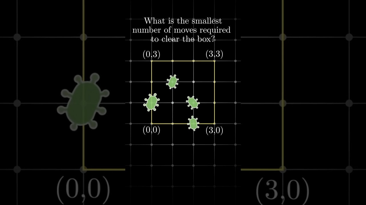 The lattice bacteria puzzle