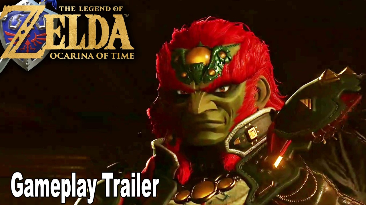 The Legend of Zelda Ocarina of Time Remake Gameplay Trailer